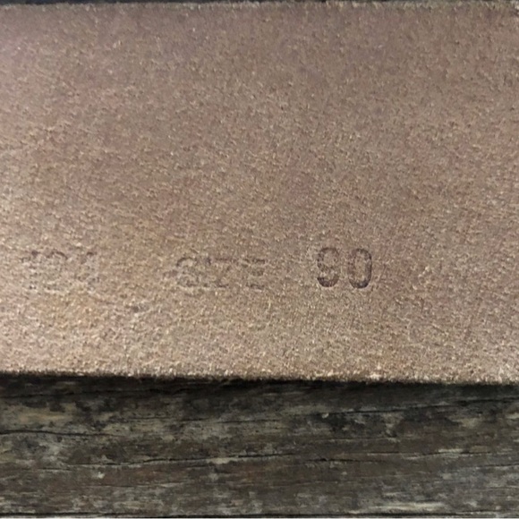 Diesel Leather Distressed White Belt - Picture 12 of 15